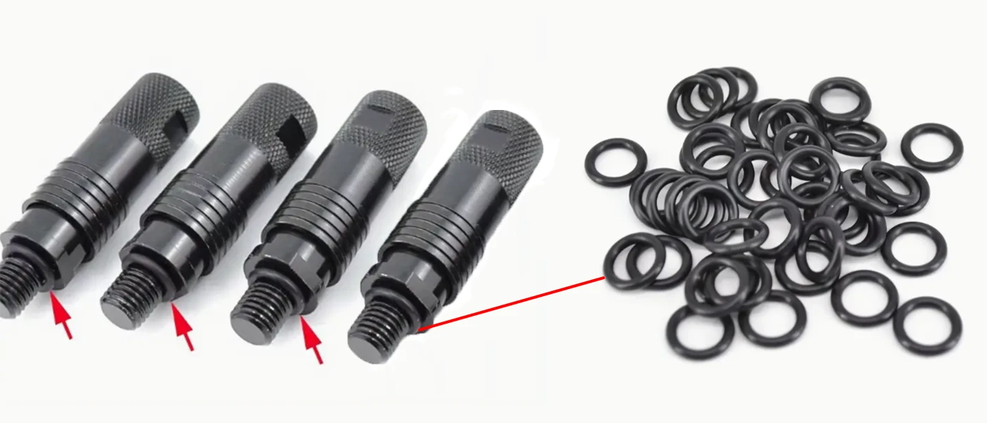 Installation Location of Fishing Bite Alarms Rubber O Ring Installation Location of Fishing Bite Alarms Rubber O Ring